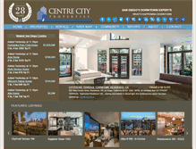 Tablet Screenshot of centrecityproperties.com